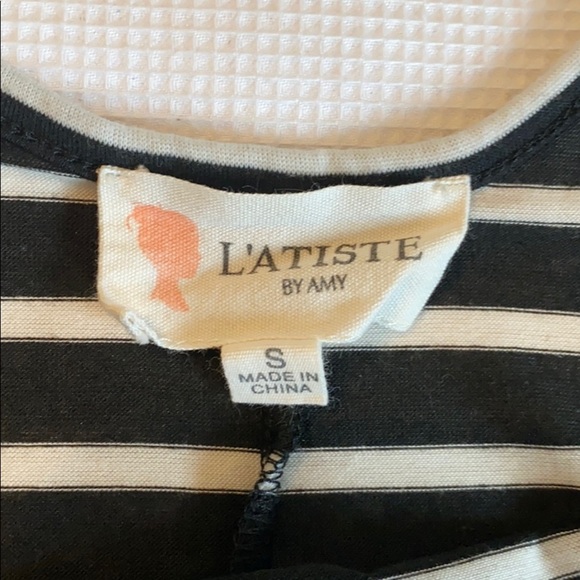 Latiste striped woman’s long dress size S - Picture 4 of 9